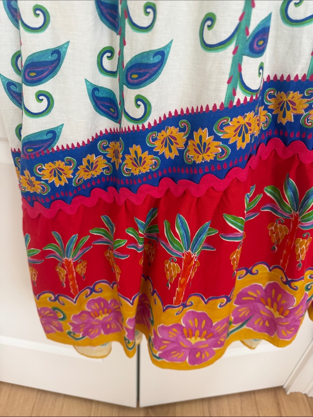 Farm Rio Dress Size L - Picture 6 of 9
